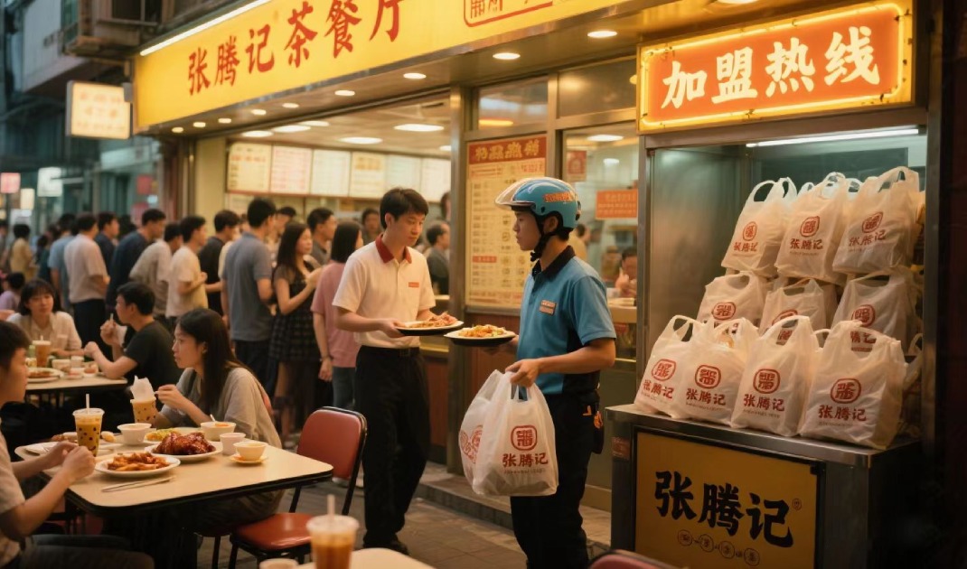 张腾记茶餐厅客源生意
